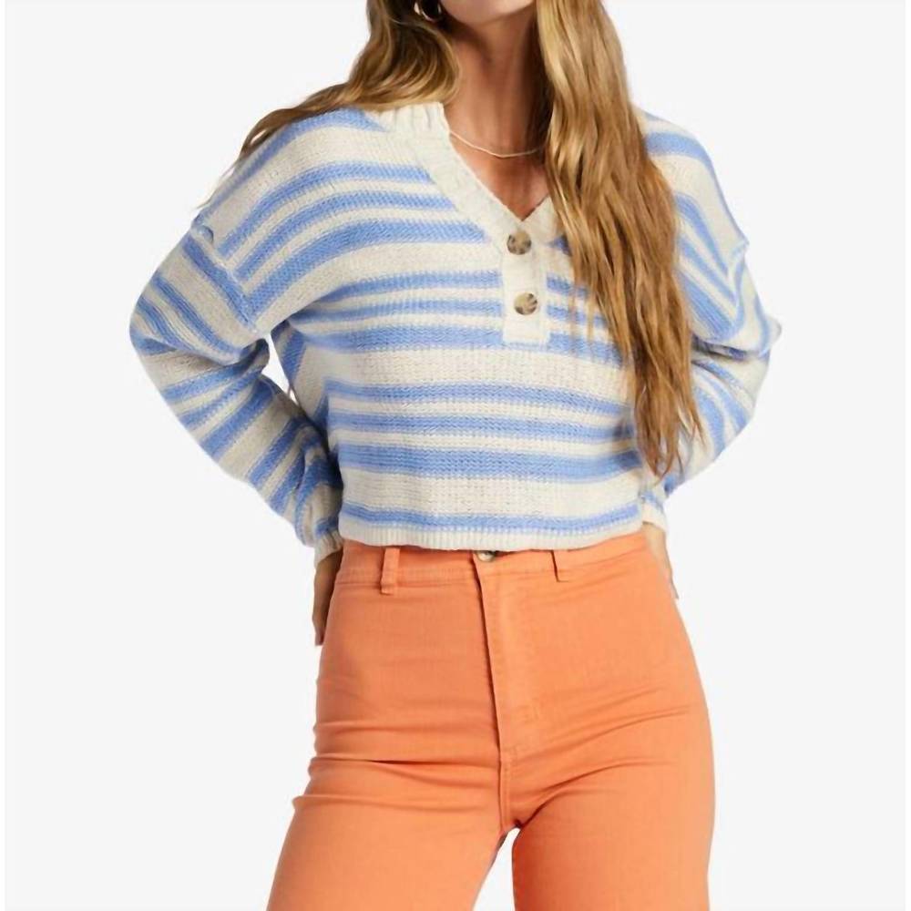 NEW BILLABONG make way sweater in blue - Picture 4 of 4
